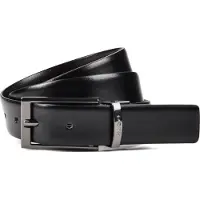 HUGO para homem. 50307803 Elvio Leather Belt preto (105 cm), Casual, Pele