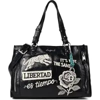 Desigual Shopper preto / branco