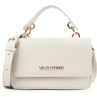 Valentino Mala de ombro 'ROSSY' ecru / ouro