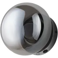 Osram Candeeiro de parede LED Decor Satellite cinzento, Ø 15 cm, CCT, regulável