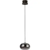 Osram Candeeiro suspenso LED Decor Satellite cinzenta, Ø 20 cm, 1 lâmpada, CCT
