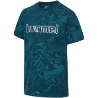 Hummel Camiseta De Manga Curta Aop Logo