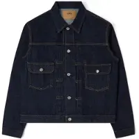 Edwin casacos de ganga DENIM JACKET homens - Marinho - EU XL