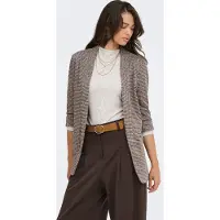 ONLY Blazer 'ONLElly-Azura' bege / caramelo / preto