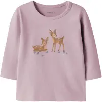 Name it Camisola 'NBFRAMBIBI' safira / castanho / lilás