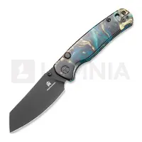 Bestechman Navalha Cicada's Wing - PVD - Resin, clear blue