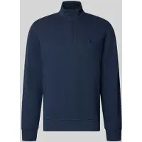 Ralph Lauren para homem. 710B24474002 Camisola de malha com padrão em espiga azul (S), Casual, Algodão, Marinho