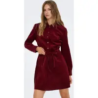 ONLY Vestidos camiseiros 'ONLNessa' merlot
