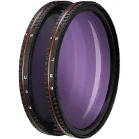 FreeWell Filtro De Câmera Dslr/dslm Fw-82-ald Hard Stop Variable Nd Threaded 2-5 Stop 6-9 Stop All Day Kit