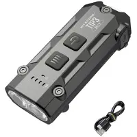Nitecore TIP3 Classic Black, lanterna de porta-chaves recarregável, 720 lúmens
