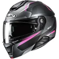 HJC i91 Felio MC8SF Capacete Mate/Preto/Cor-de-rosa S multicolor