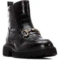 Carmela para mulher. 16254801-NEGRO Botins 162548 preto (38), Plano, 1 a 3cm, Zíper, Casual