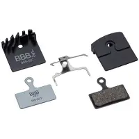 BBB Pastilhas De Freio A Disco Orgânicas Discstop Coolfin Shimano Xtr/xt/slx/alfine
