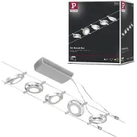 Paulmann Sistema de corda LED Wire RoundMac da , 5 fl., cromado