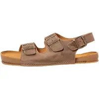 El naturalista unisex. 2600111LY005_020 Sandálias de couro N6001 bege (41), Plano, Fivela, Casual