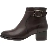 Tamaris Botas pelo tornozelo castanho escuro