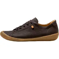 El naturalista unisex. 257701101005_001 Sapatos de couro N5770 Pawikan preto (43), Plano, Cordão, Casual