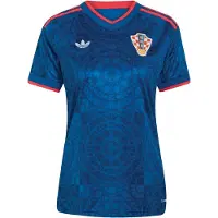 Adidas Camisola de futebol 'Kroatien 26' azul / navy / vermelho / branco