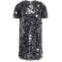 ONLY GIRLS Vestido 'KOGJADEL' cinzento escuro