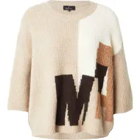 Monari Pullover castanho claro / preto / branco