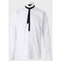 Karl Lagerfeld Camisa clássica preto / branco