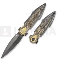 Bestech Navalha IKA Dagger - DLC - CF, Dark Matter Gold
