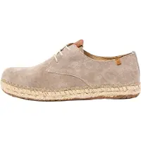 El naturalista unisex. 2N6781120005_020 Sapatos de couro N678 Campos bege (43), Plano, Cordão, Casual
