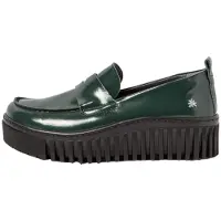 Art para mulher. 1153014WS003_0G3 Mocassins de couro 1530 verde (36), 3 a 5cm, Nenhum, Casual