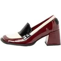 Art para mulher. 117051167003_008 Sapatos de couro 1705 Verona vermelho (39), 5 a 8cm, Nenhum, Casual, Clássico