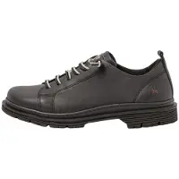 Art para mulher. 118971101003_001 1897 Birmingham sapatos de couro preto (44), Cordão, Casual