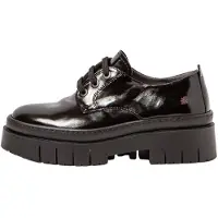 Art para mulher. 119521401003_001 Mocassins de couro 1952 Amberes preto (36), 5 a 8cm, Cordão, Casual, Clássico
