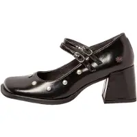 Art para mulher. 11704S101003_001 Sapatos de couro 1704 Verona preto (40), 5 a 8cm, Fivela, Casual, Clássico