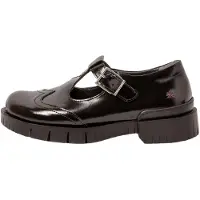 Art para mulher. 118341101003_001 Sapatos de Couro 1834 Oxford preto (38), 3 a 5cm, Fivela, Casual, Clássico