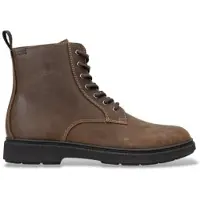 BOSS para homem. 50574167 Botins de couro Ferling castanho escuro (46), Marrom, Plano, Nenhum, Casual
