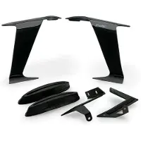 Puig Spoiler lateral Downforce Winglet ZX-10R/RR 21- PRETO