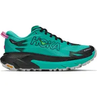 Hoka One One - Sapatilhas trail - Mafate 5 W Black/Electric Aqua para Mulher - Tamanho 37 1/3 - Azul