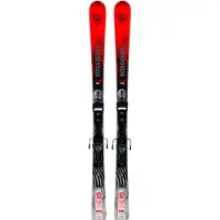 Rossignol - Packs (skis + fixações) - Hero Multi-Event Pro 130-160 + XP7 2027 para criança - Tamanho criança 160 cm - Vermelho