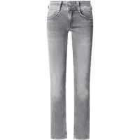 Pepe Jeans para mulher. PL20510738UB Calça jeans slim Gen cinza (27/32), Casual, Algodão, Denim
