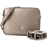 U.S. POLO ASSN. Mala de ombro 'MANSION' ouro