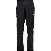 Adidas Calças de desporto 'Essentials' preto / branco
