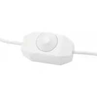 Elobra Candeeiro de mesa LED Feenwelt, branco/rosa, altura 25 cm