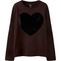 Name it Camisola 'NKFRANDERIA' castanho escuro / ouro / preto