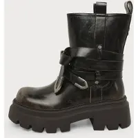 Buffalo Botas 'MAVE' castanho escuro