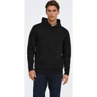 Only & Sons Sweat-shirt carapuço ONSCERES homens - Preto - EU XS