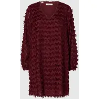 Selected Vestido 'SLWMYLA' borgonha