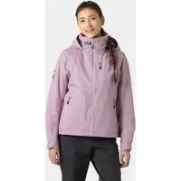 Helly Hansen para mulher. 34447 Jaqueta Crew Hooded Midl 2.0 lilás (S), Casual, Outdoor, Poliéster, Ao ar livre