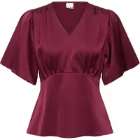 Ichi Blusa 'STORMY' bordeaux