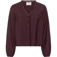 Kaffe Blusa 'KASollie' borgonha