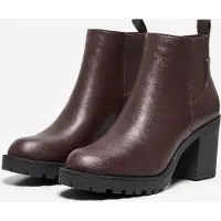ONLY Botas chelsea 'ONLBarbara' castanho escuro