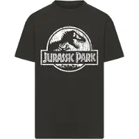 Merchcode Camiseta De Manga Curta Jurassic Park Distressed Oversized